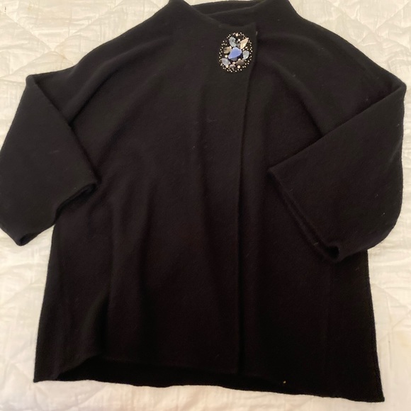 JM COLLECTION WOMAN 💯 PERCENT WOOL JACKET WITH EMBELLISHMENTS Size 2X. - Picture 1 of 7